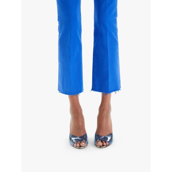 NWT Mother The Hustler Ankle Fray Seb Surf The Web Never A Dull Moment - Picture 4 of 12